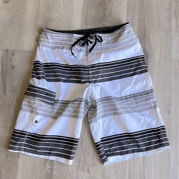 O’Neill Striped Board Shorts Swim Trunks Shorts Size 28 small - Picture 6 of 6